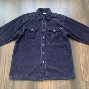 High Sierra Corduroy Jacket Navy Blue